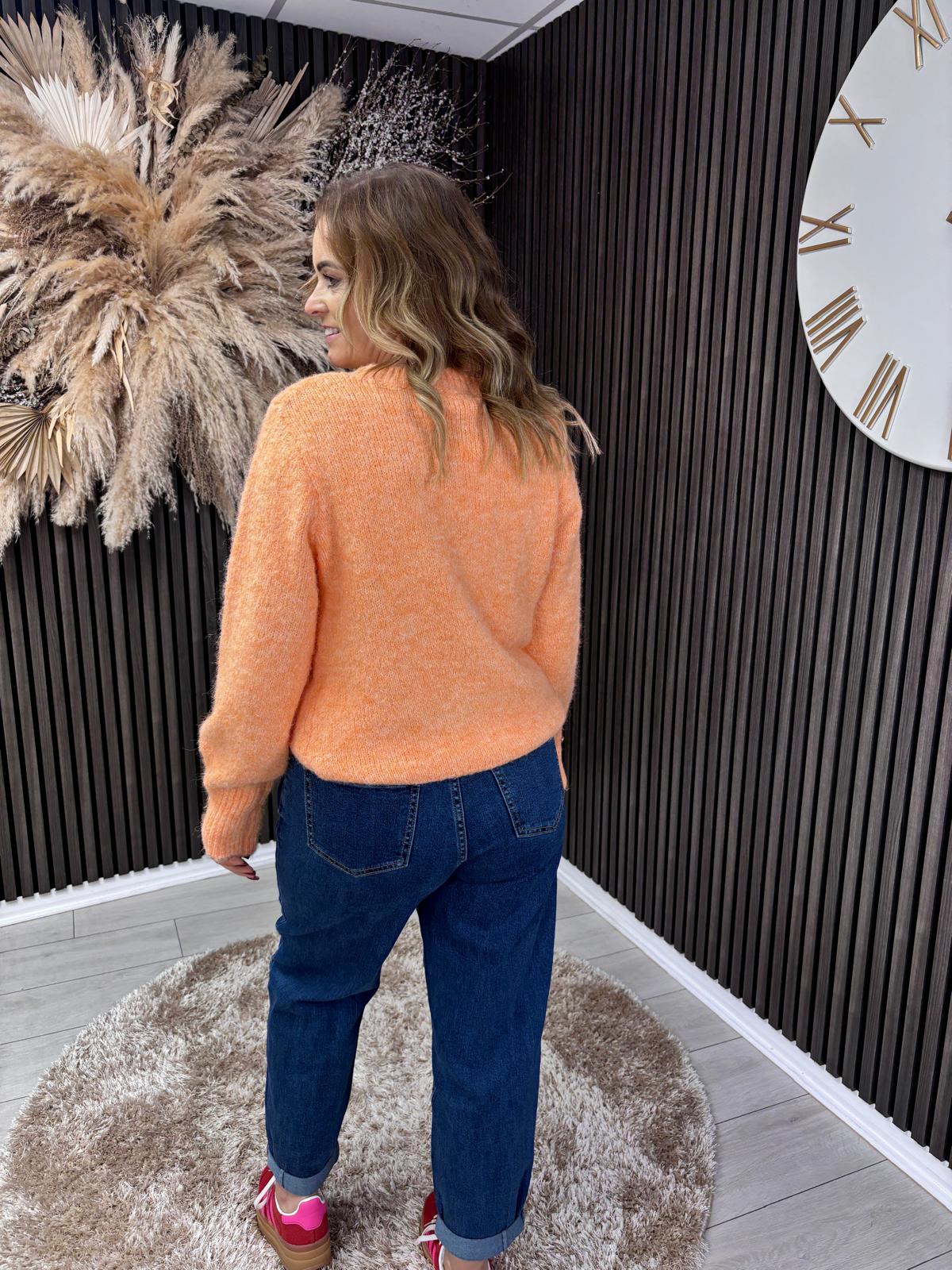 ANGIE JUMPER -ORANGE