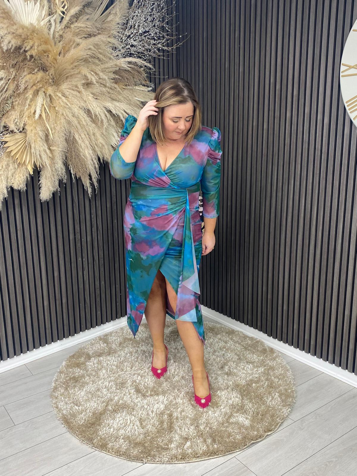PAULINE DRESS - MULTI