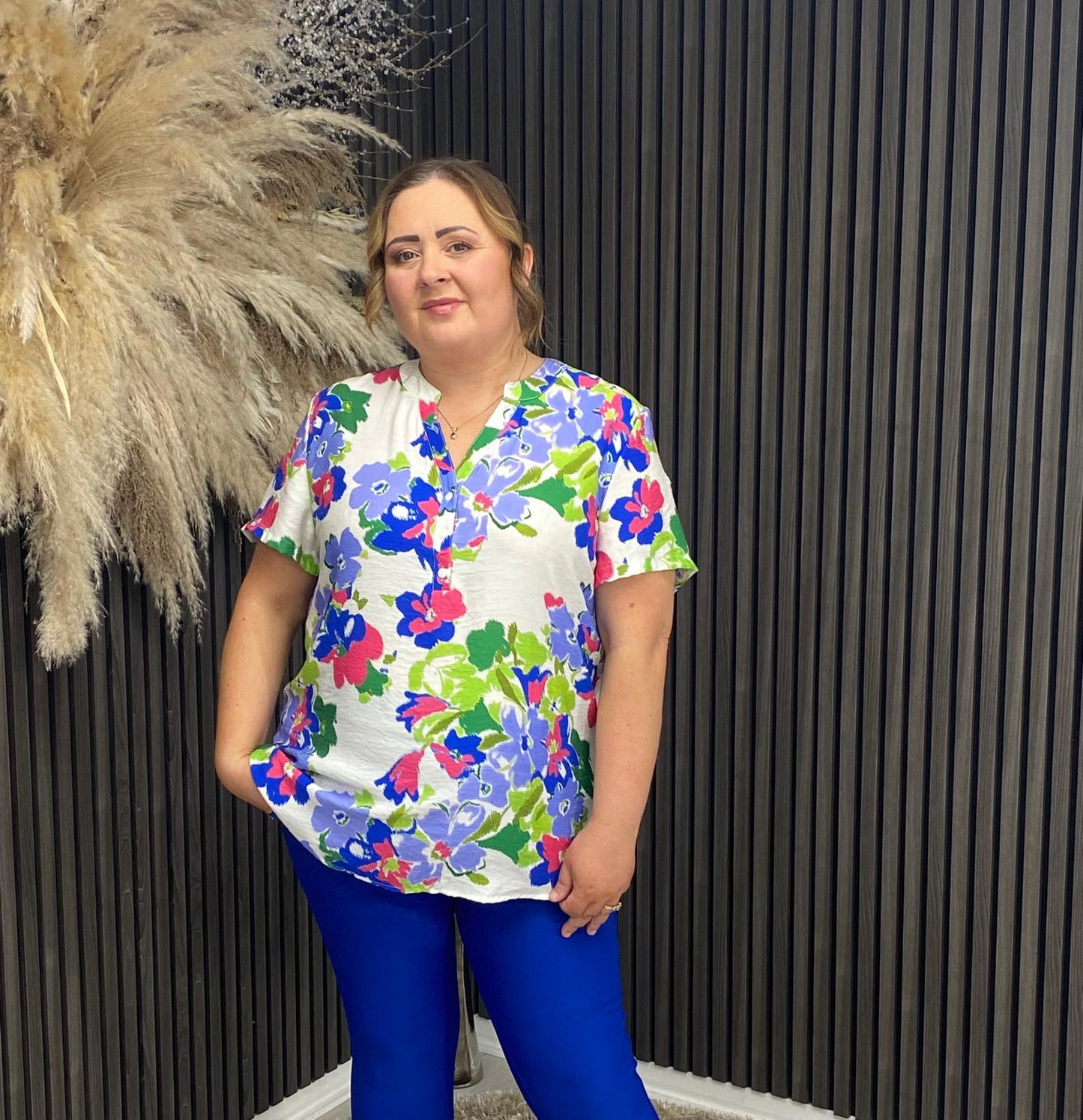 TERESA ANN TOP - VIOLET