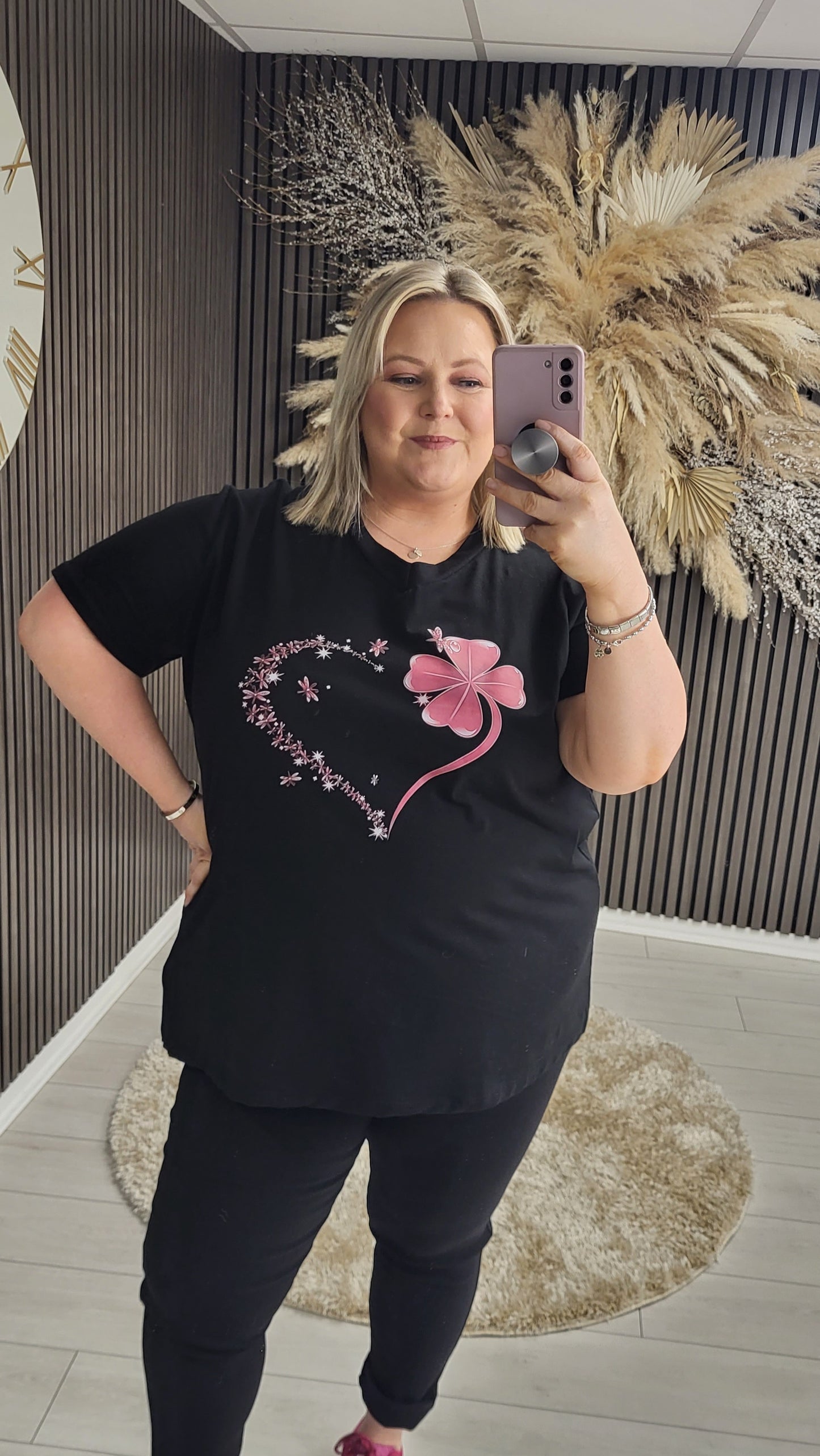CANDICE T-SHIRT - BLACK