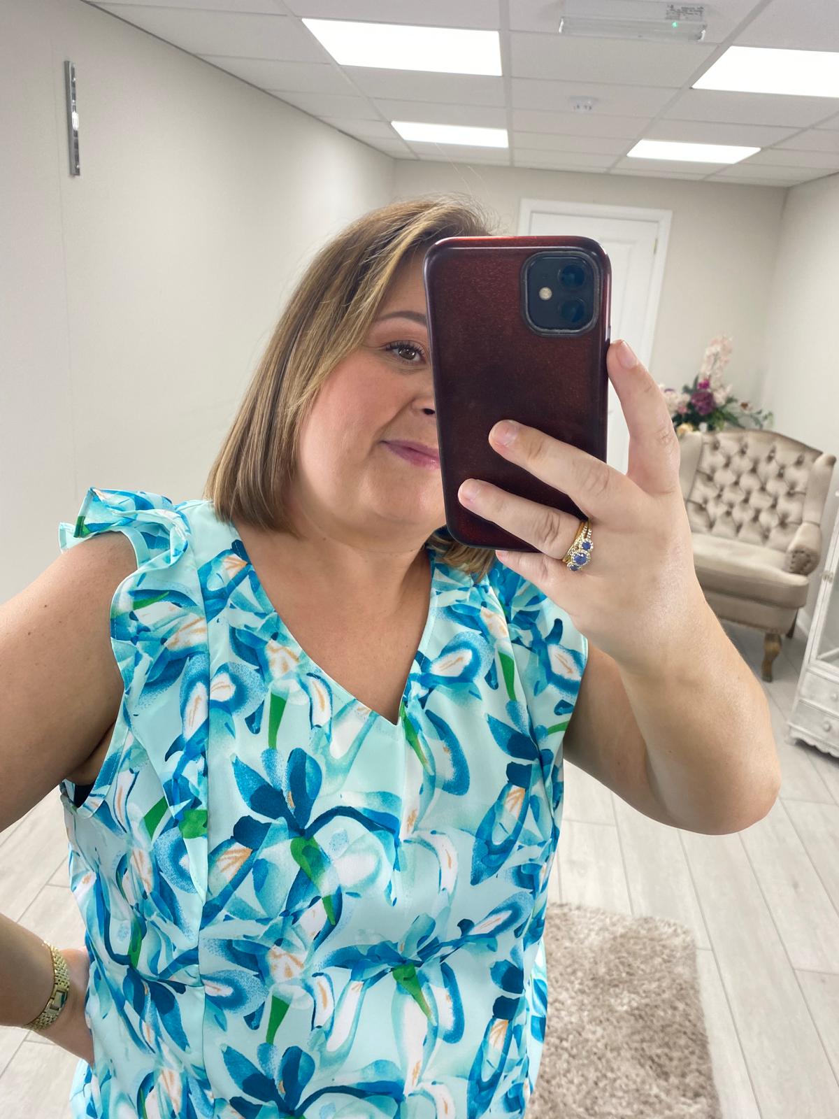 SILVIA TOP - GREEN