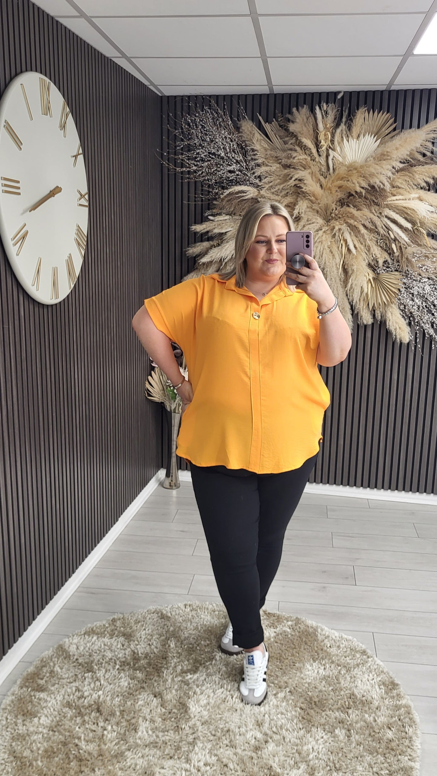 WENDY TOP - ORANGE