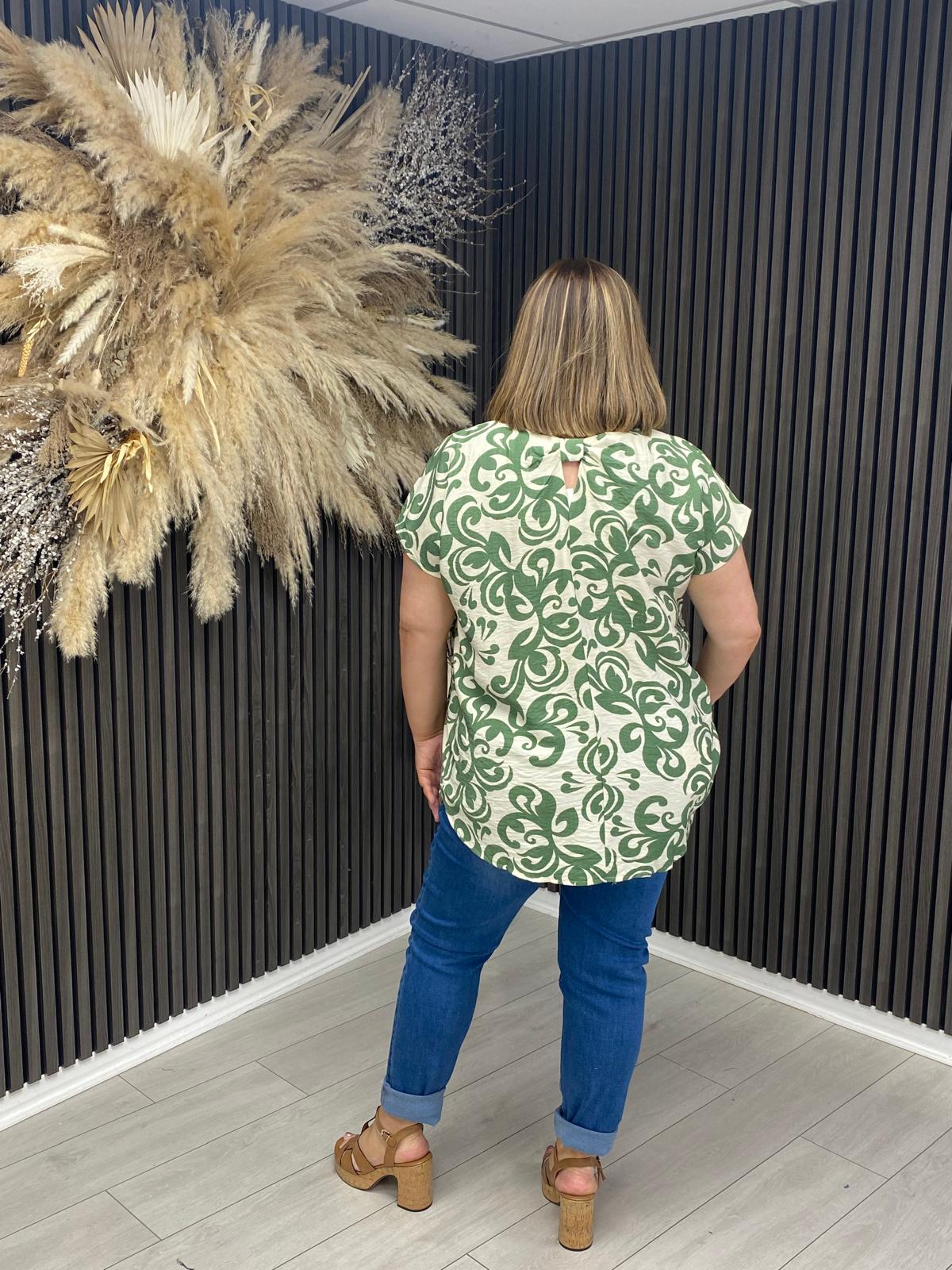 RAMONA TOP - GREEN