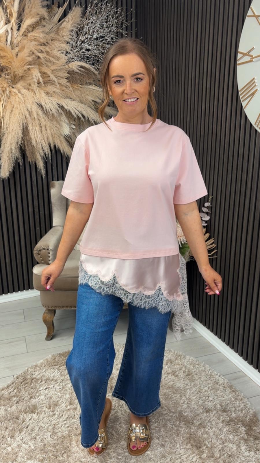 GEORGINA TOP - BLUSH