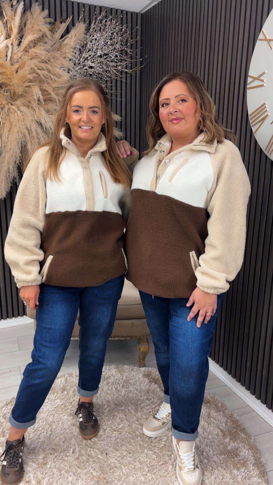 TALA FLEECE - BROWN
