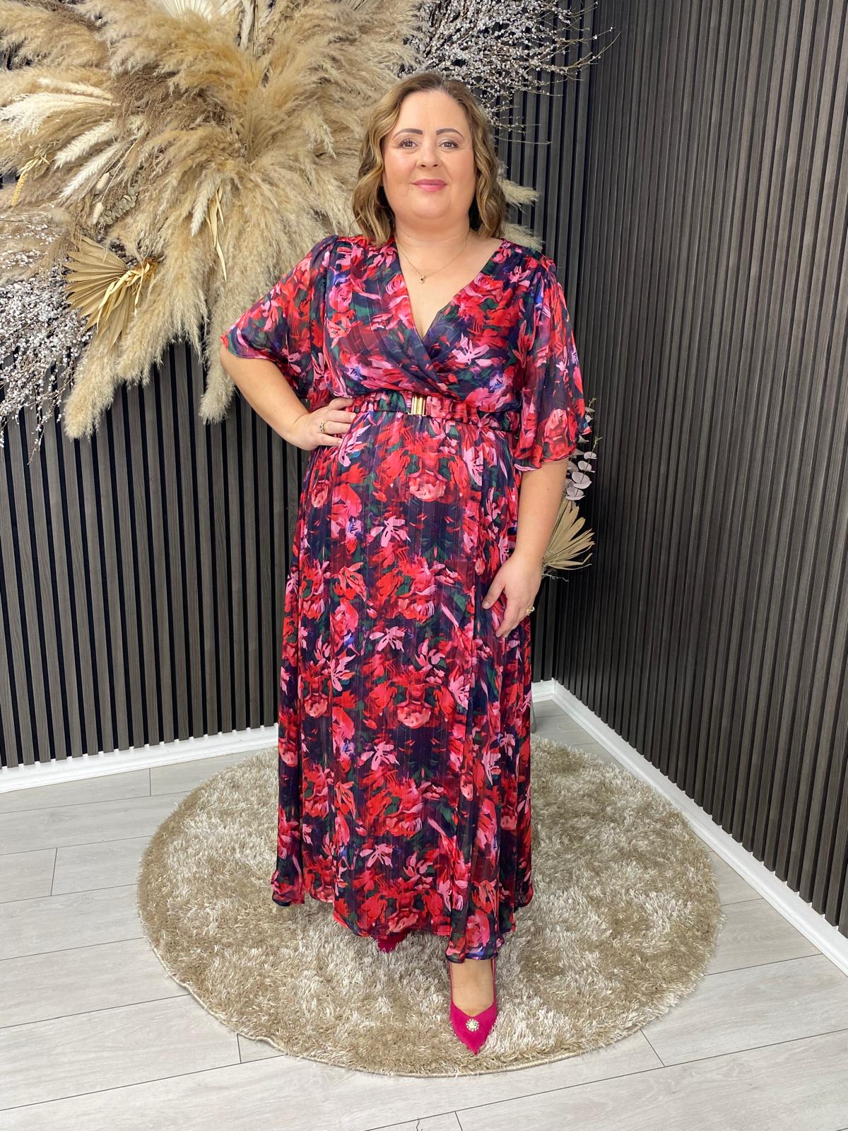 TABITHA DRESS - RED
