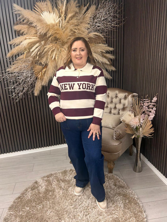 NIKITA JUMPER - BURGUNDY