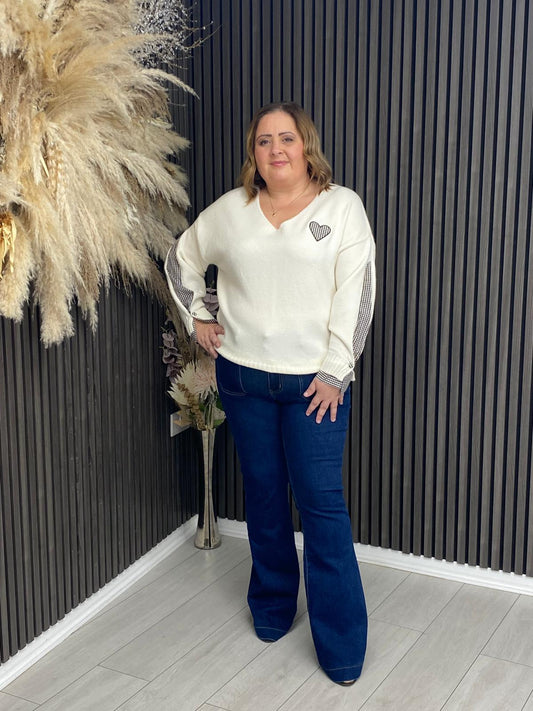 KEIRA JEANS DARK DENIM