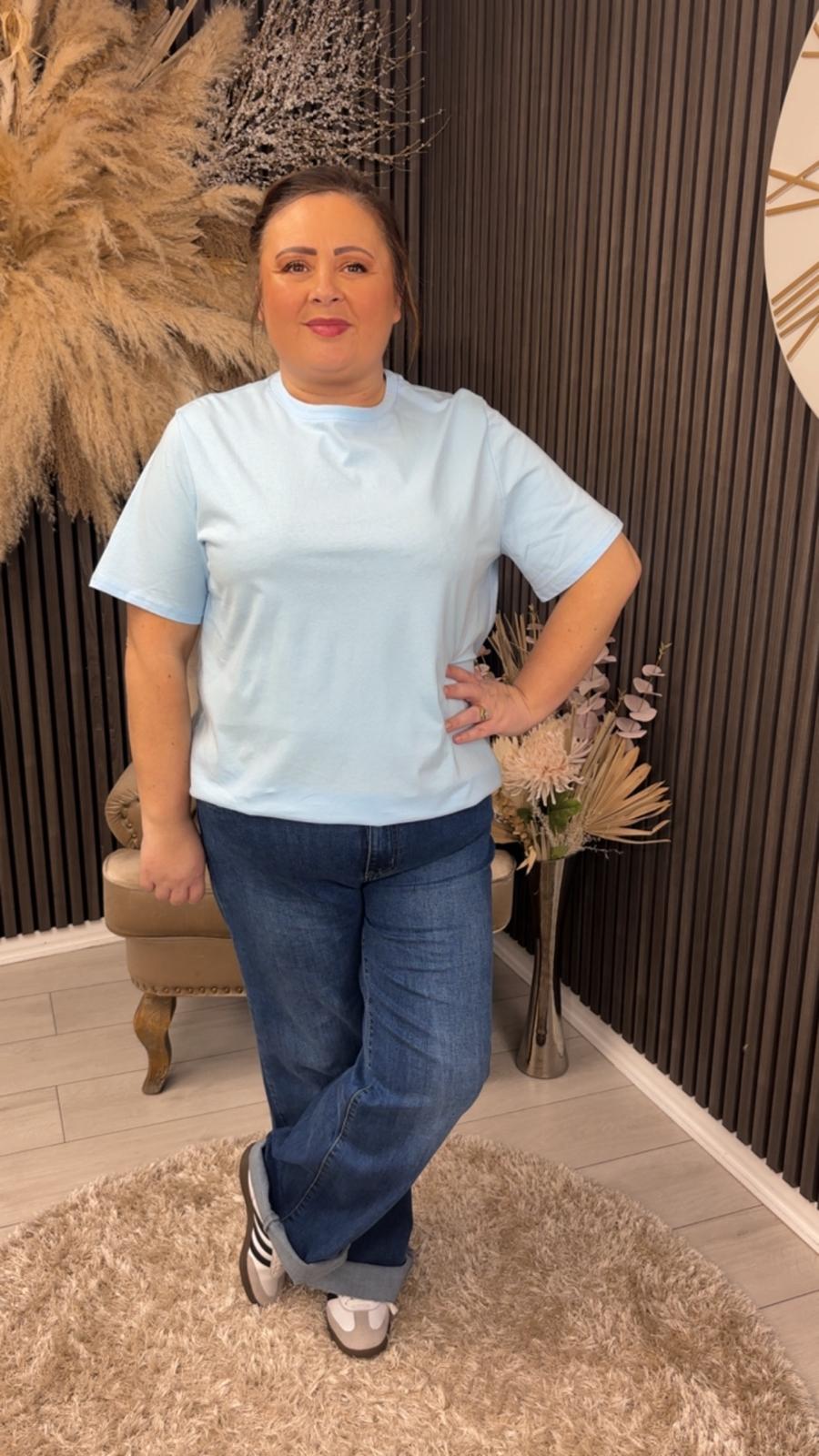 RIONA T-SHIRT - BLUE