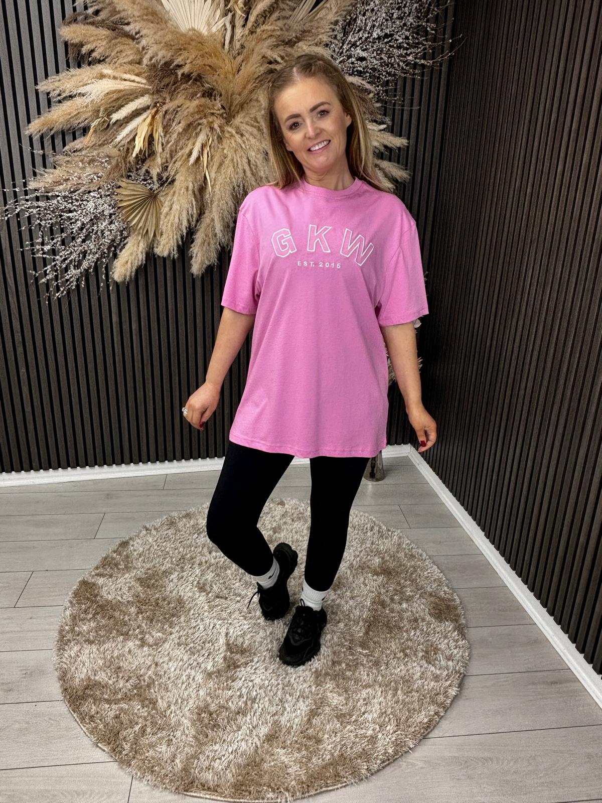 GKW BOYFRIEND TEE - PINK