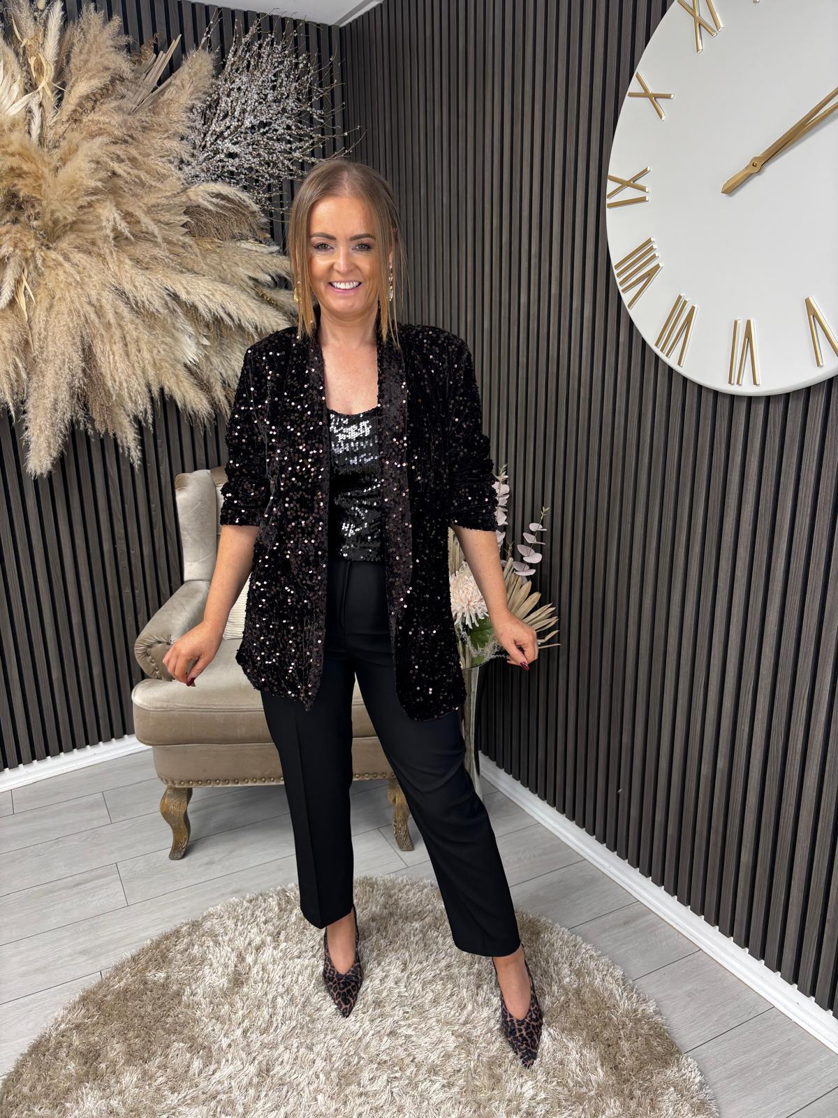 TONYA TROUSERS - BLACK