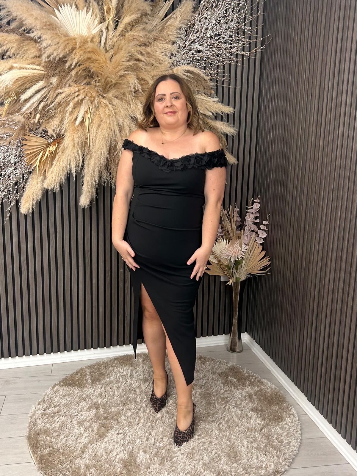 BRENDA DRESS - BLACK