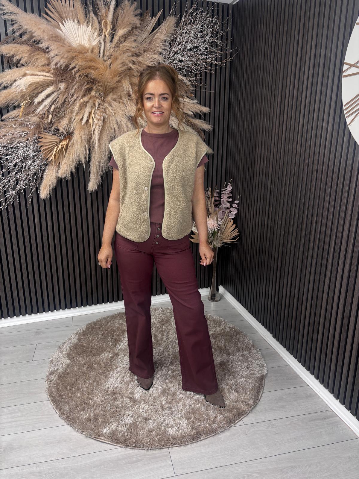 ALARA VEST - TAUPE