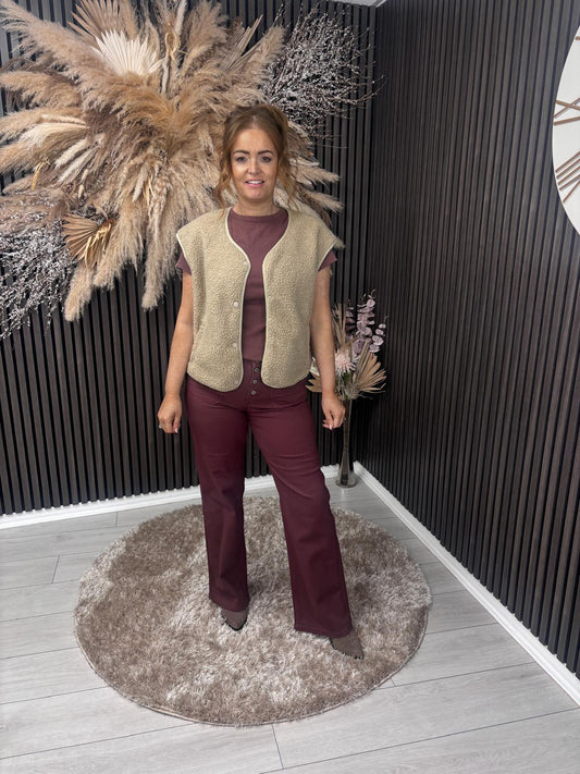 ALARA VEST - TAUPE