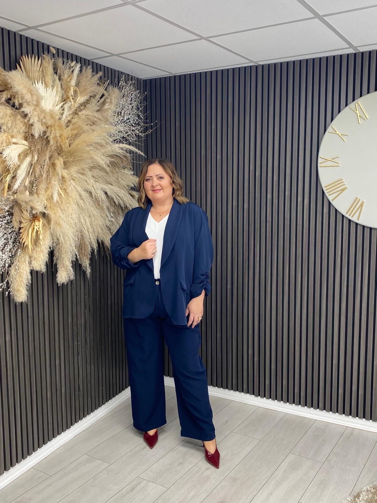 PEARL BLAZER - NAVY