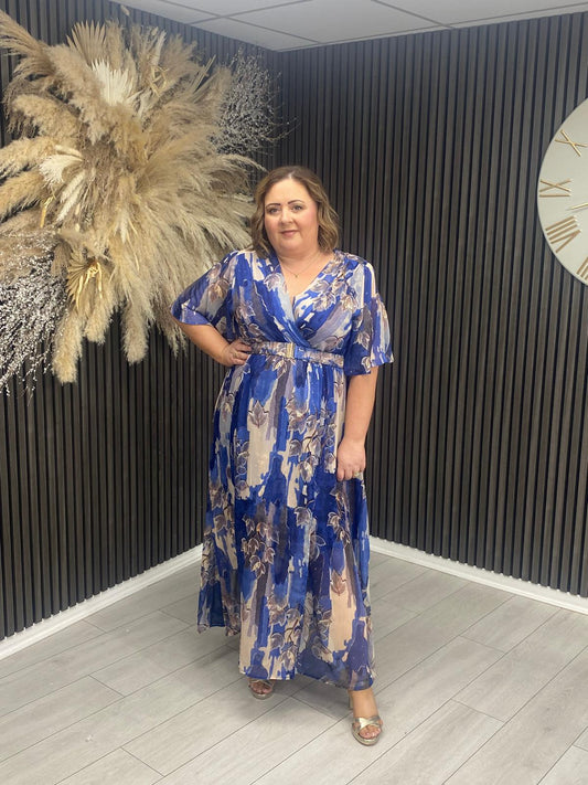 TAMARA DRESS - NAVY