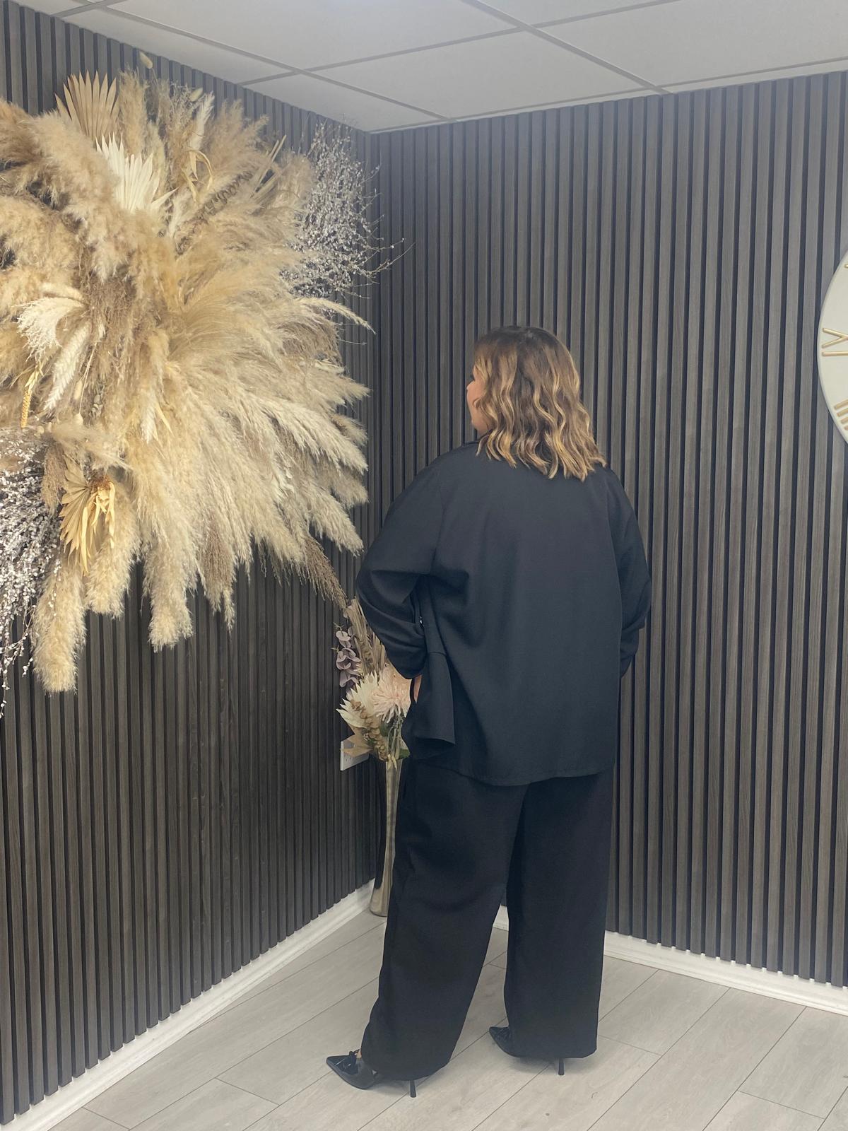 PEARL TROUSERS - BLACK