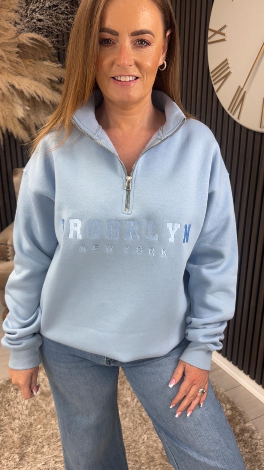 BROOKLYN JUMPER - BLUE