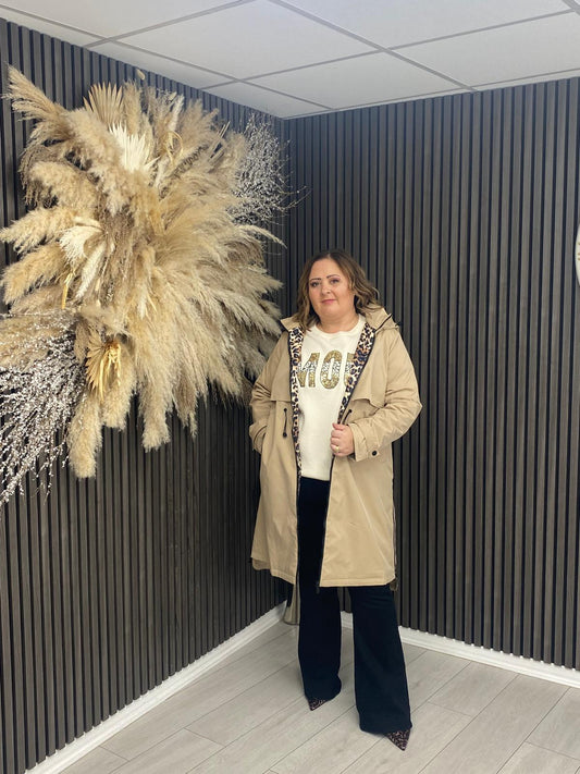 SARA COAT - BEIGE