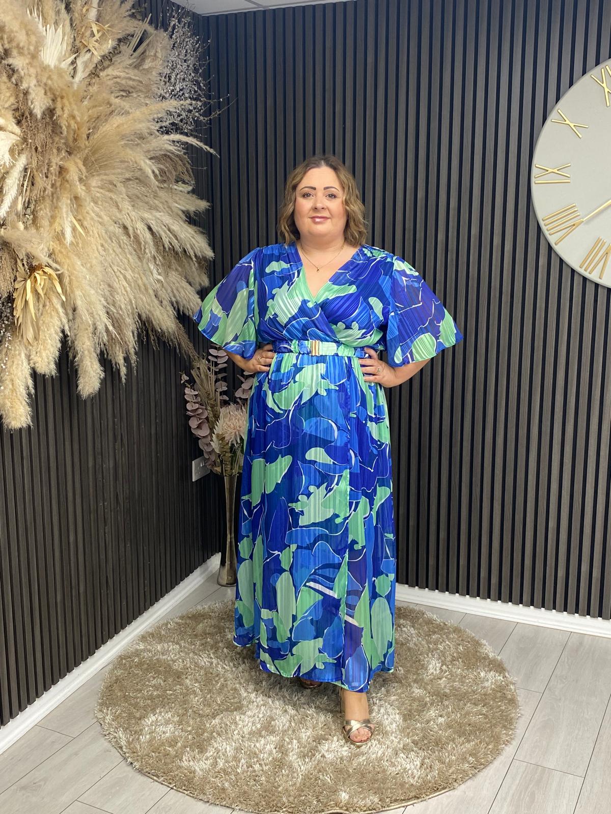 TAMARA DRESS - BLUE