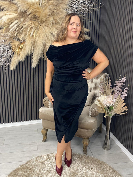 ARIANA DRESS - BLACK