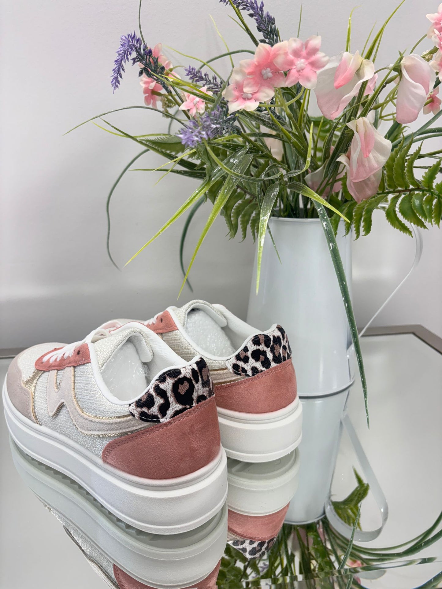 JANINE TRAINERS - PINK