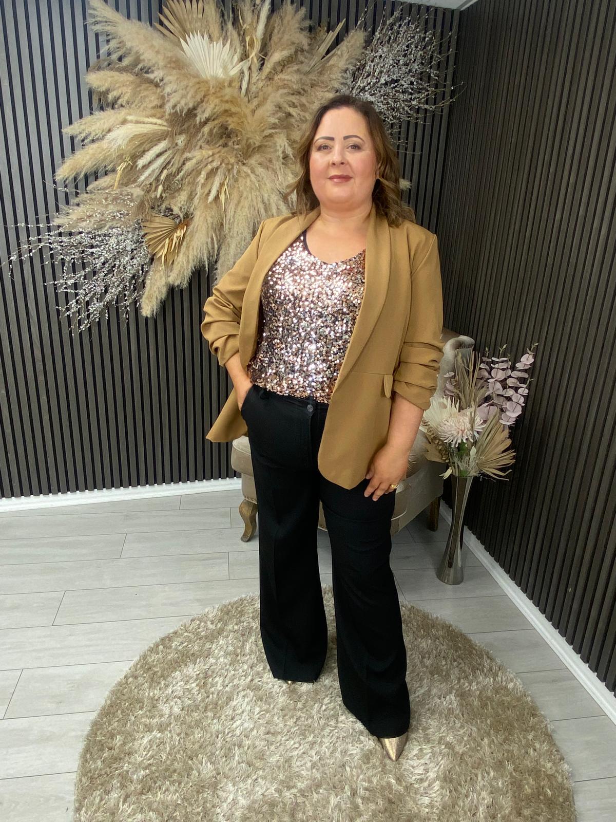 LUCIA TROUSER - BLACK