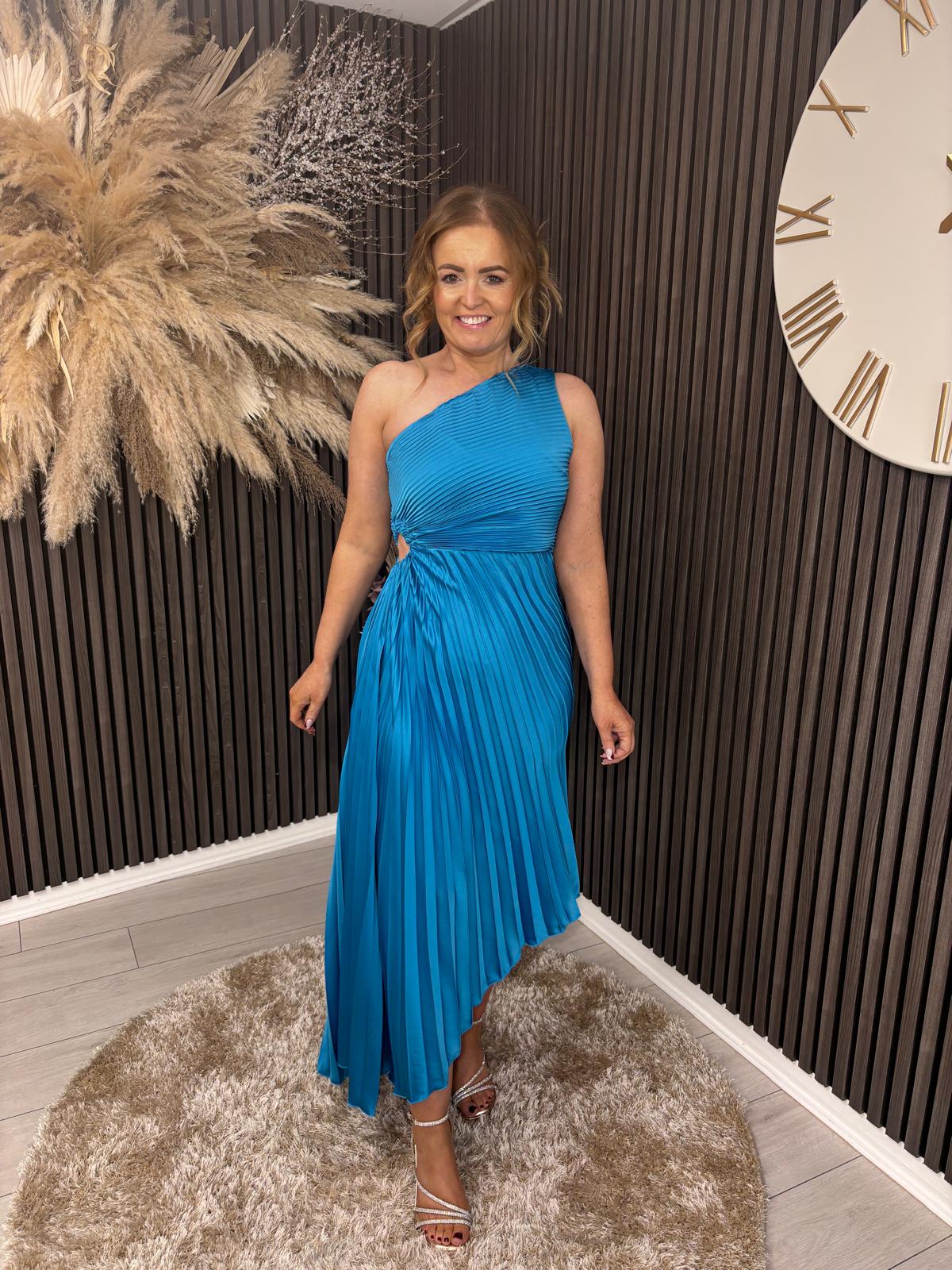 JULIETTE DRESS - TURQUOISE