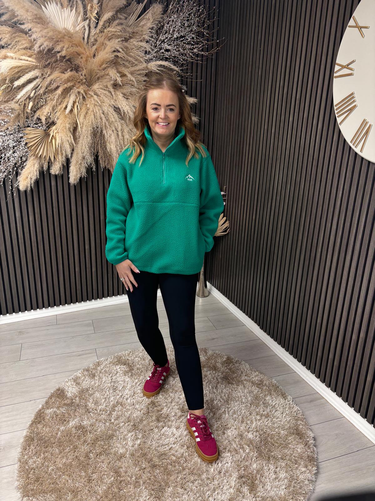 LUNA FLEECE - GREEN