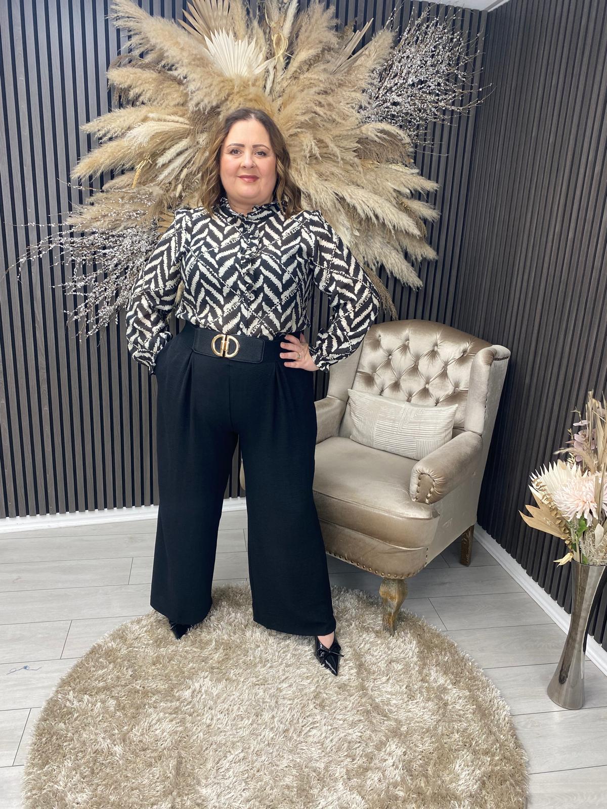 ELSIE TROUSER - BLACK