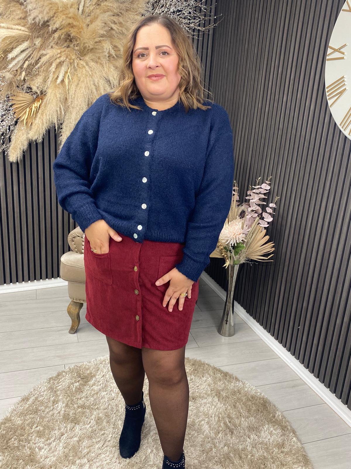 RENEE CARDIGAN - NAVY