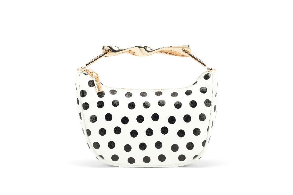 MONA BAG - WHITE SPOT